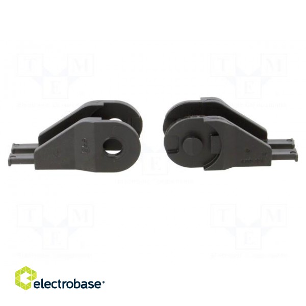 Bracket | 1400/1500 | rigid | for cable chain image 3