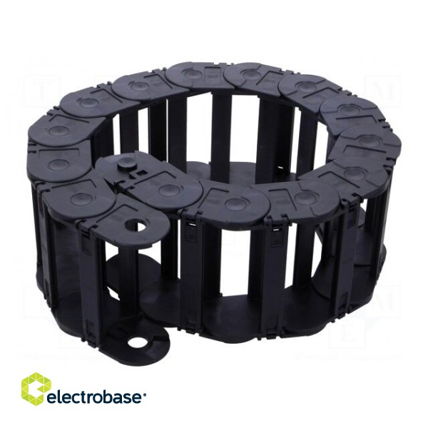 Cable chain | 3500 | Bend.rad: 300mm | L: 1005mm | Int.height: 45mm