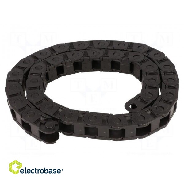 Cable chain | B15i | Bend.rad: 48mm | L: 1006mm | Int.height: 17mm