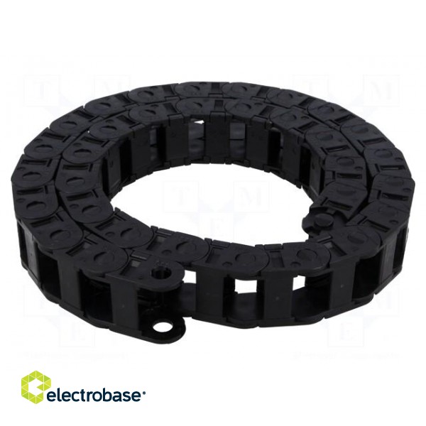 Cable chain | Series: B15i | Bend.rad: 75mm | L: 1006mm