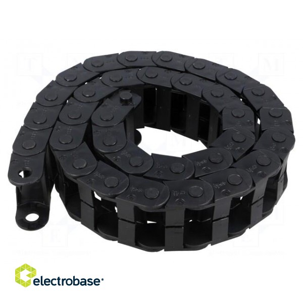 Cable chain | Series: E14 | Bend.rad: 48mm | L: 1006mm | Int.width: 38mm