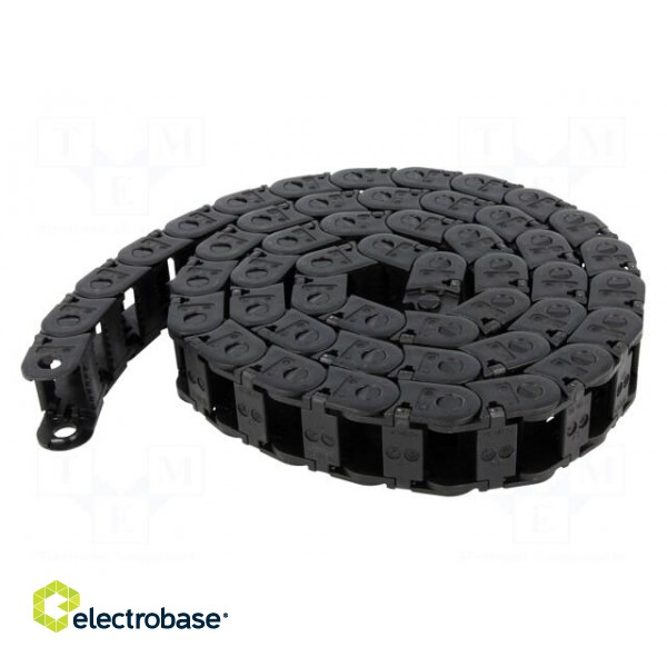 Cable chain | Series: E2.10 | Bend.rad: 18mm | L: 1000mm