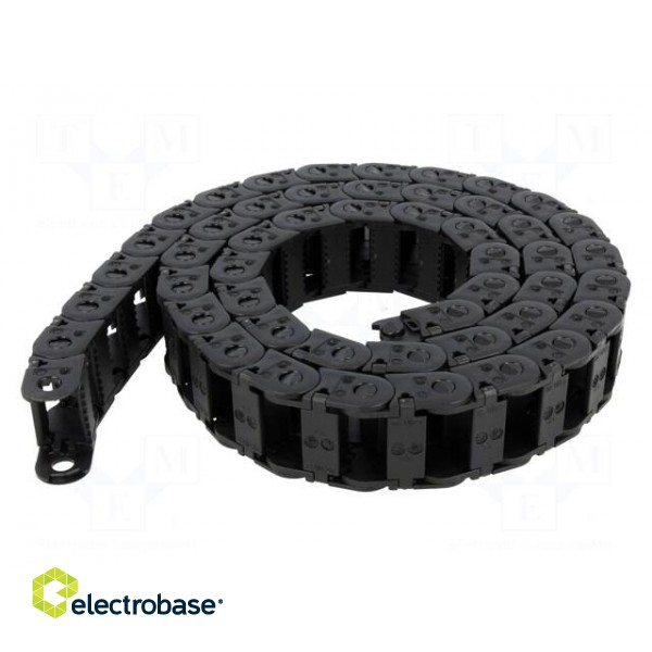 Cable chain | Series: E2.10 | Bend.rad: 38mm | L: 1000mm