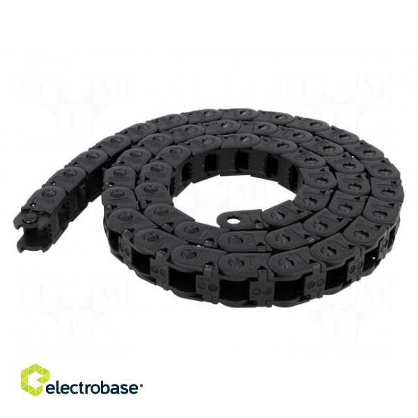 Cable chain | Series: E2.10 | Bend.rad: 38mm | L: 1000mm