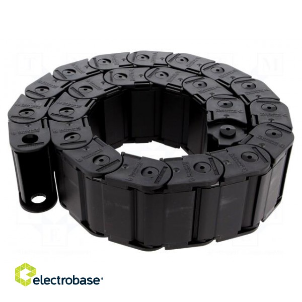 Cable chain | Series: Protection | Bend.rad: 75mm | L: 990mm