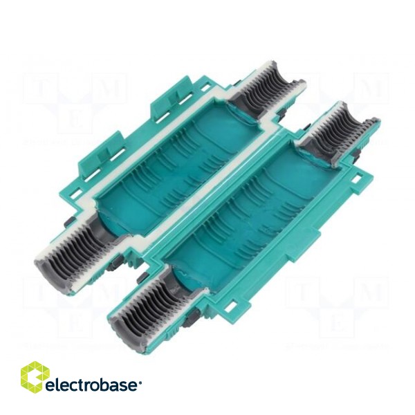 Gel cable joint | RELICON | polypropylene | IP68 | green | Y: 190mm фото 2