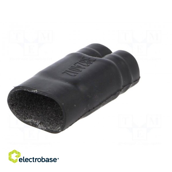 Cable breakout | glued | black | elastomer | -75÷150°C | No.of term: 2 image 6