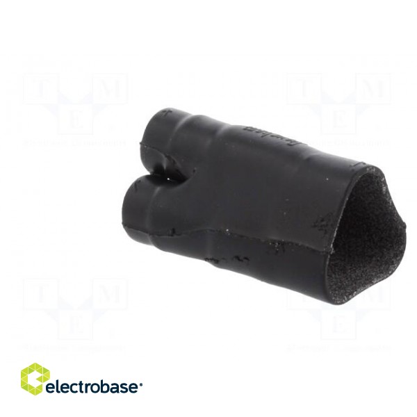 Cable breakout | glued | black | elastomer | -75÷150°C | No.of term: 3 image 4