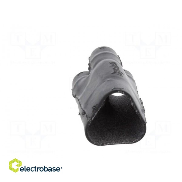 Cable breakout | glued | black | elastomer | -75÷150°C | No.of term: 3 image 5