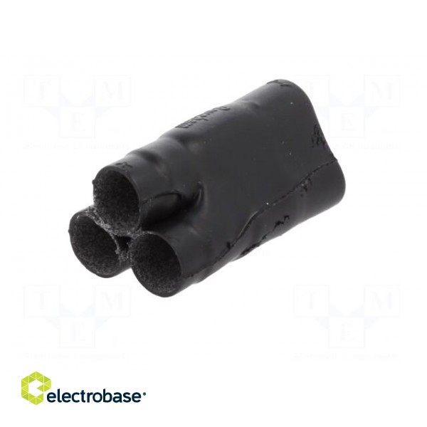Cable breakout | glued | black | elastomer | -75÷150°C | No.of term: 3 image 2