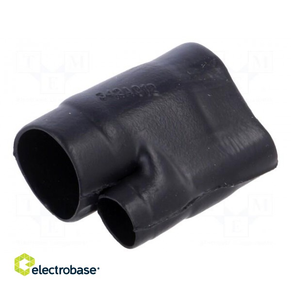 Cable breakout | glueless | 13.2/6.6mm | black | -75÷150°C | RAYCHEM