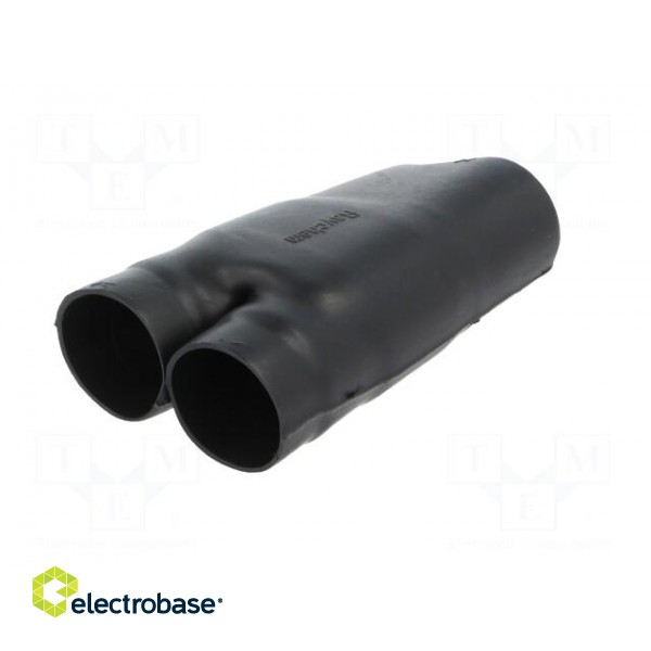 Cable breakout | glueless | black | elastomer | -75÷150°C | Shape: Y image 2
