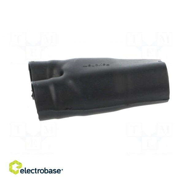 Cable breakout | glueless | black | elastomer | -75÷150°C | Shape: Y image 3