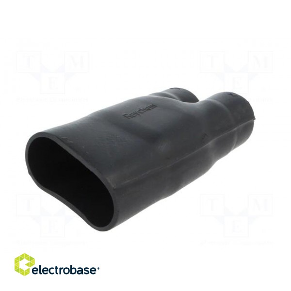 Cable breakout | glueless | black | elastomer | -75÷150°C | Shape: Y image 6