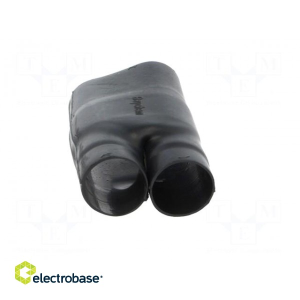 Cable breakout | glueless | black | elastomer | -75÷150°C | Shape: Y image 9