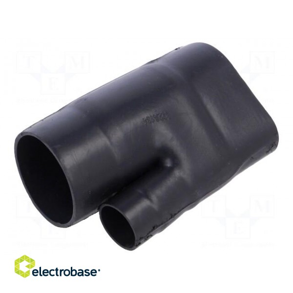 Cable breakout | glueless | 26.9/13.2mm | black | -75÷150°C | RAYCHEM