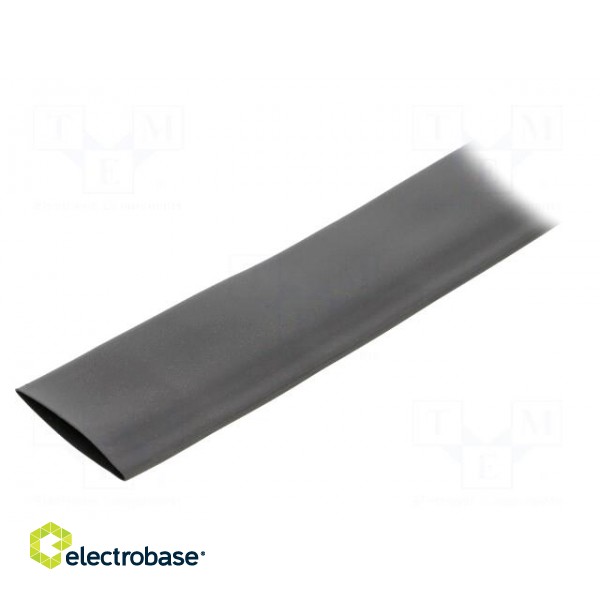 Heat shrink sleeve | glueless | 3: 1 | 19.5mm | L: 76.2m | black
