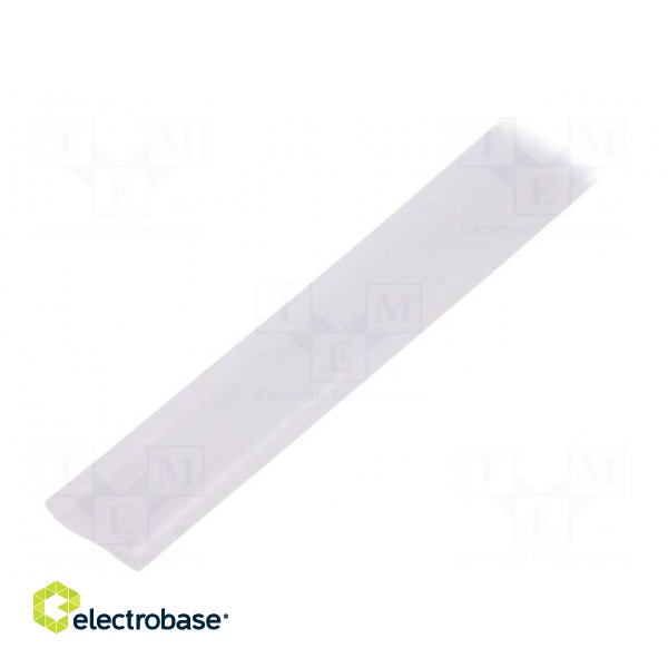 Heat shrink sleeve | glueless | 2: 1 | 12.7mm | L: 1m | transparent
