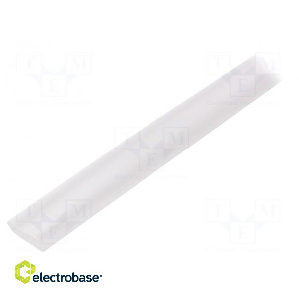 Heat shrink sleeve | glueless | 2: 1 | 19mm | L: 1m | transparent