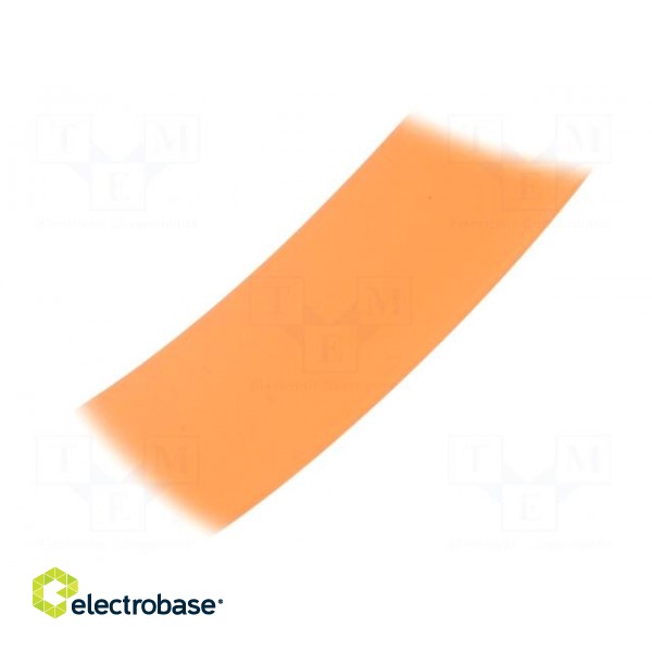 Heat shrink sleeve | glueless | 2: 1 | 25.4mm | orange | polyolefine