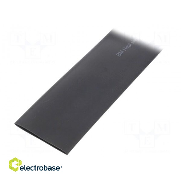 Heat shrink sleeve | glueless | 2: 1 | 38mm | L: 1m | polyolefine