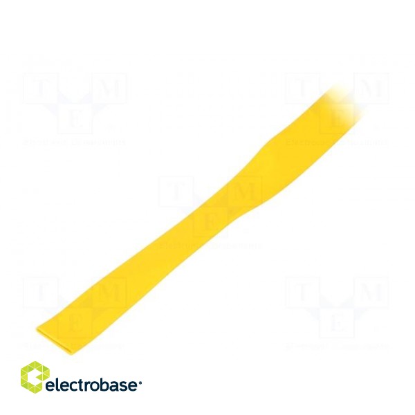 Heat shrink sleeve | glueless | 2: 1 | 6.4mm | L: 30m | yellow