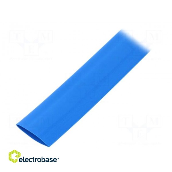 Heat shrink sleeve | flexible | 2: 1 | 19mm | L: 10m | blue | polyolefine