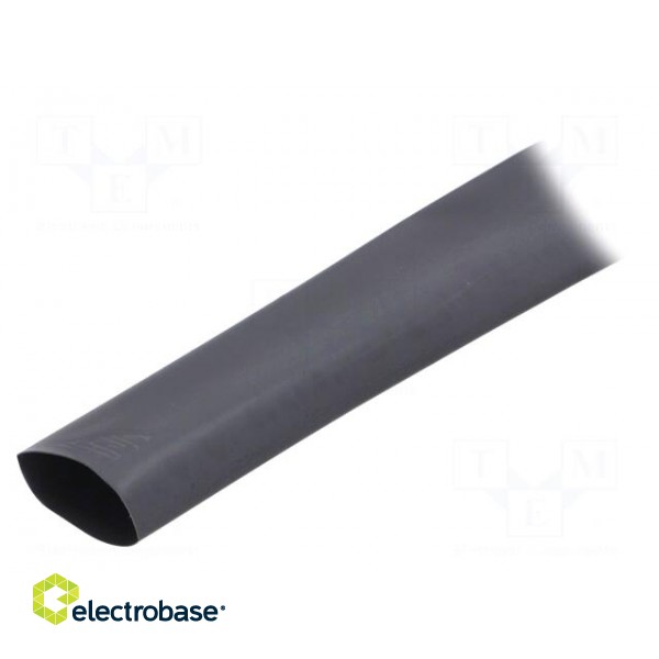 Heat shrink sleeve | glueless,flexible | 2: 1 | 38.1mm | black