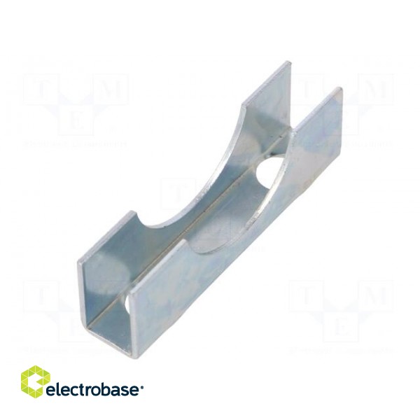 Mounting coupler | steel | zinc | Application: u-bolt image 2