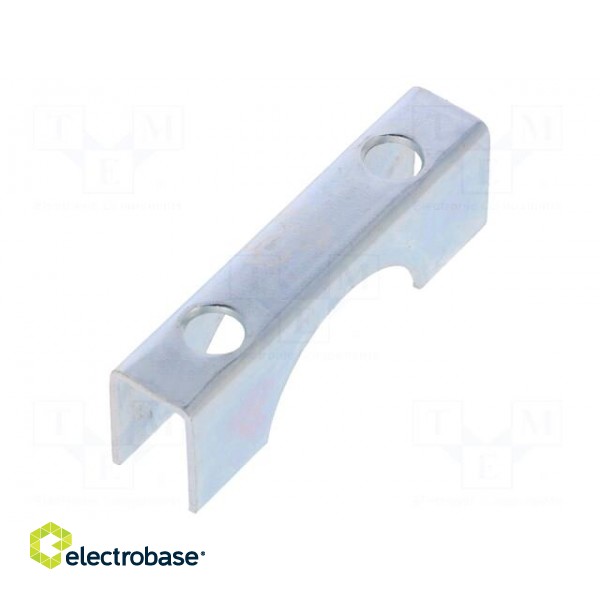 Mounting coupler | steel | zinc | Application: u-bolt фото 1