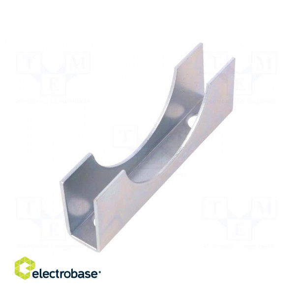 Mounting coupler | steel | zinc | Application: u-bolt фото 2