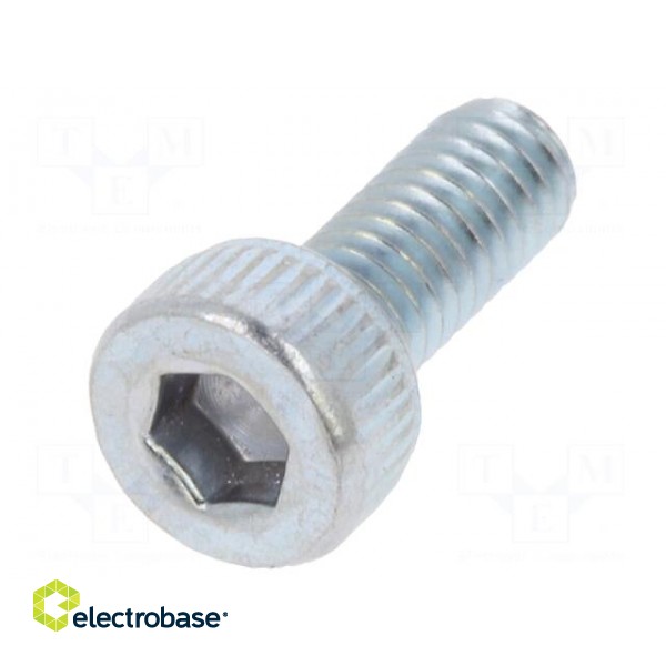 Screw | M2,5x6 | DIN: 912 | Head: cheese head | imbus | steel | zinc