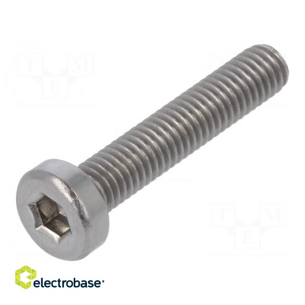 Screw | M3x16 | 0.5 | Head: cheese head | hex key | HEX 2mm | DIN 7984