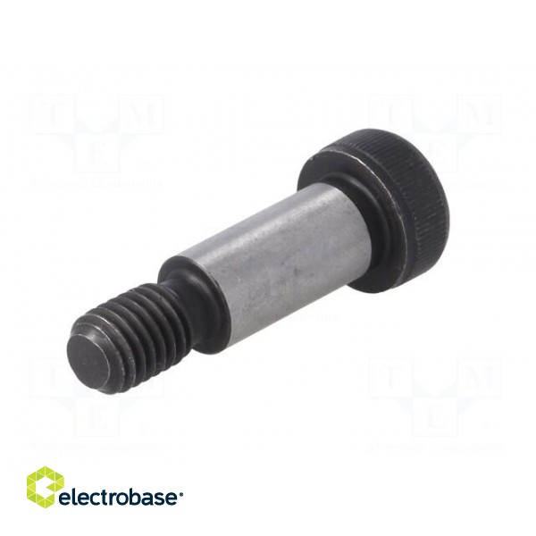 Shoulder screw | steel | M10 | 1.5 | Thread len: 16mm | hex key | HEX 6mm image 6