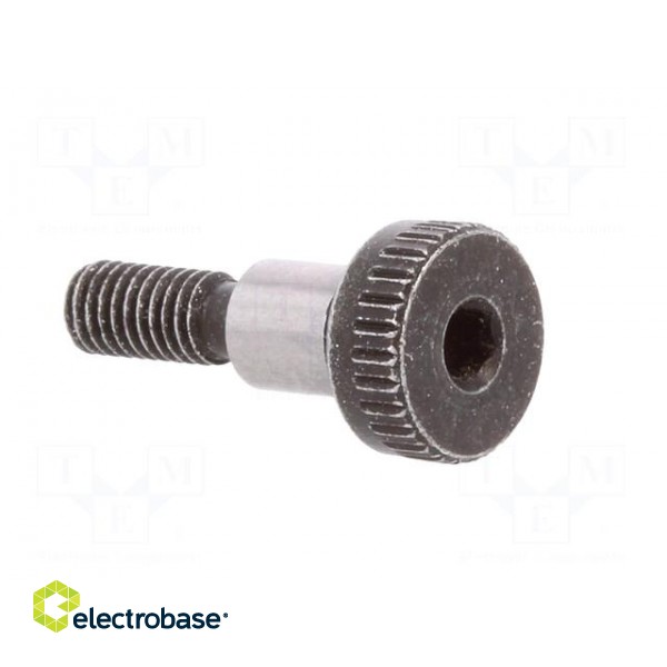 Shoulder screw | Mat: steel | Thread len: 7mm | Thread: M3 | Cut: imbus paveikslėlis 8