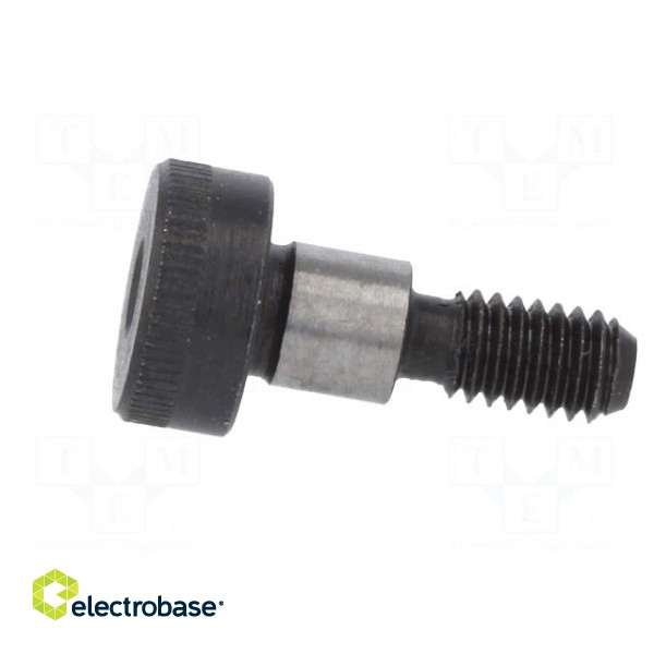 Shoulder screw | Mat: steel | Thread len: 8mm | Thread: M4 | Cut: imbus paveikslėlis 3