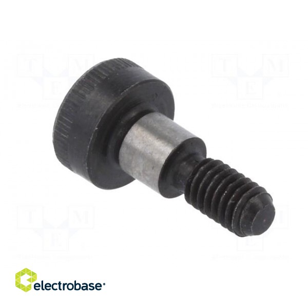 Shoulder screw | Mat: steel | Thread len: 8mm | Thread: M4 | Cut: imbus фото 4