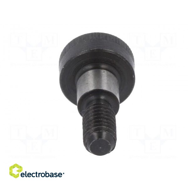 Shoulder screw | Mat: steel | Thread len: 8mm | Thread: M4 | Cut: imbus paveikslėlis 5