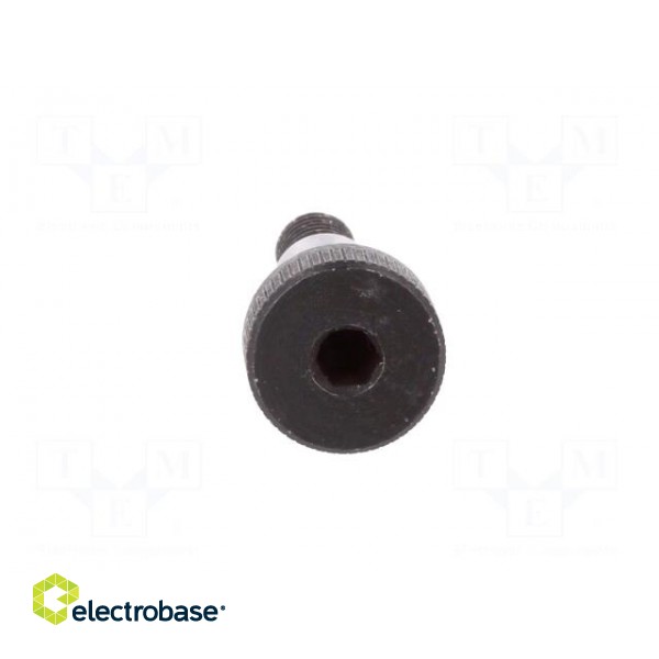 Shoulder screw | steel | M4 | 0.7 | Thread len: 8mm | hex key | HEX 2,5mm image 9