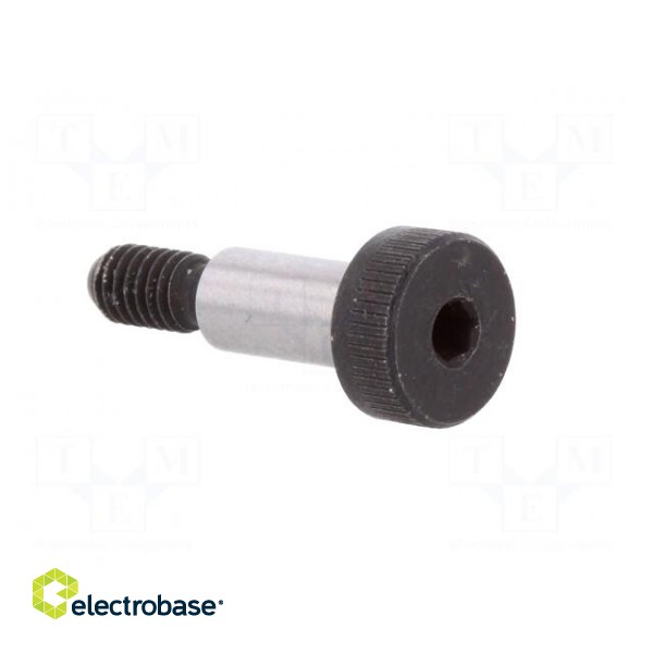 Shoulder screw | steel | M4 | 0.7 | Thread len: 8mm | hex key | HEX 2,5mm image 8