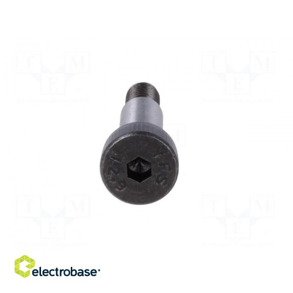 Shoulder screw | steel | M5 | 0.8 | Thread len: 9.5mm | hex key | HEX 3mm image 9