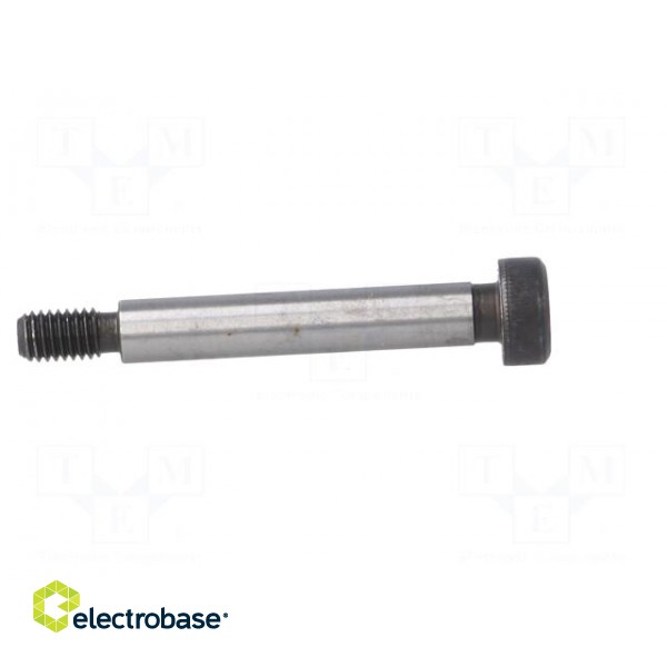 Shoulder screw | steel | M5 | 0.8 | Thread len: 9.5mm | hex key | HEX 3mm image 7