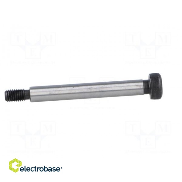 Shoulder screw | steel | M5 | 0.8 | Thread len: 9.5mm | hex key | HEX 3mm image 7