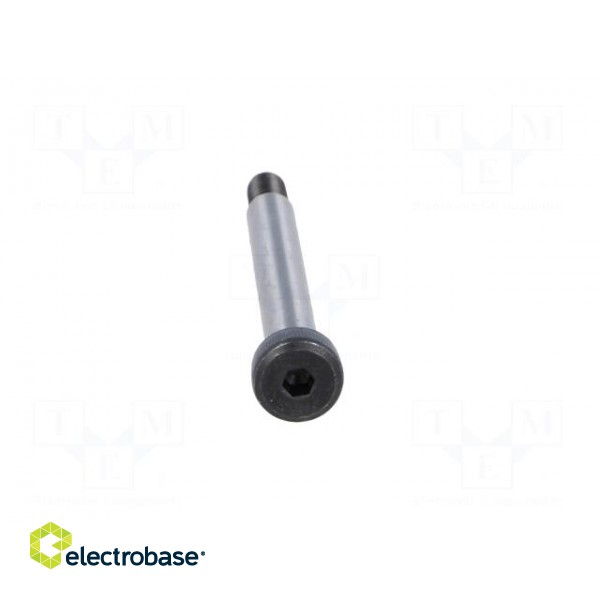 Shoulder screw | Mat: steel | Thread len: 9.5mm | Thread: M5 | ISO: 7379 paveikslėlis 9