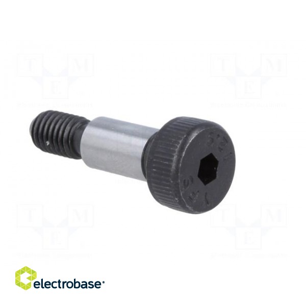 Shoulder screw | Mat: steel | Thread len: 9.5mm | Thread: M5 | ISO: 7379 фото 8