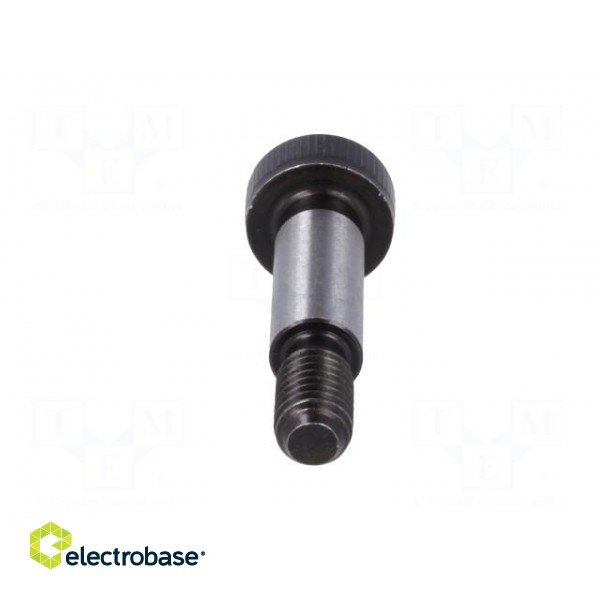 Shoulder screw | steel | M5 | 0.8 | Thread len: 9.5mm | hex key | HEX 3mm image 5