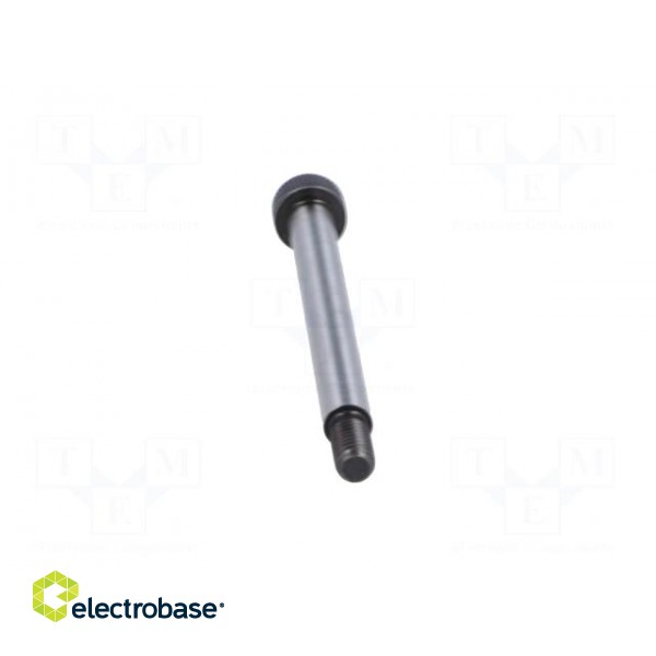Shoulder screw | steel | M5 | 0.8 | Thread len: 9.5mm | hex key | HEX 3mm фото 5