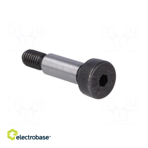 Shoulder screw | steel | M5 | 0.8 | Thread len: 9.5mm | hex key | HEX 3mm image 8