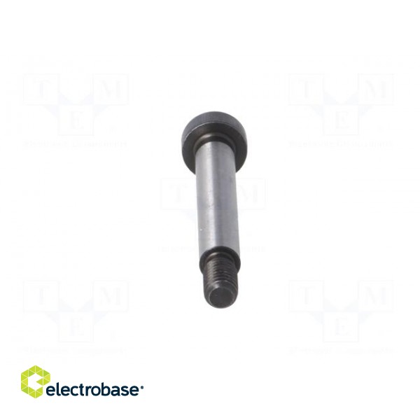 Shoulder screw | Mat: steel | Thread len: 9.5mm | Thread: M5 | ISO: 7379 paveikslėlis 5