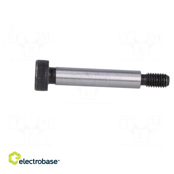 Shoulder screw | Mat: steel | Thread len: 9.5mm | Thread: M5 | ISO: 7379 фото 3